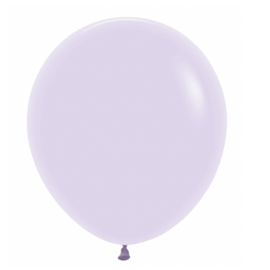 18" Pastel Matte Lilac Sempertex (25CT)