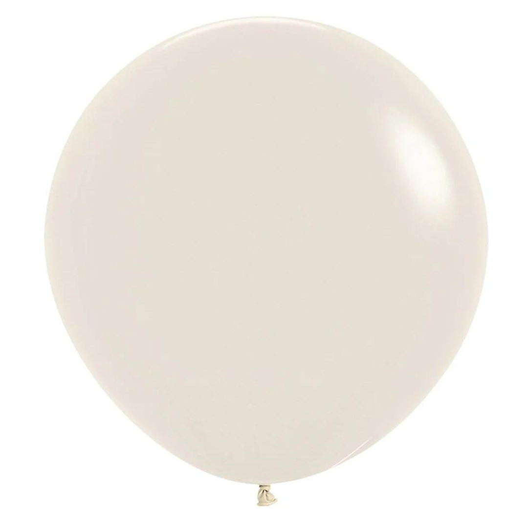 24" Pastel Dusk Cream Sempertex (10ct)