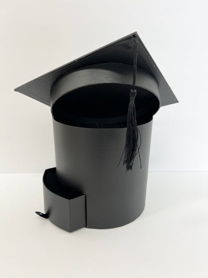 Graduation floral box hat