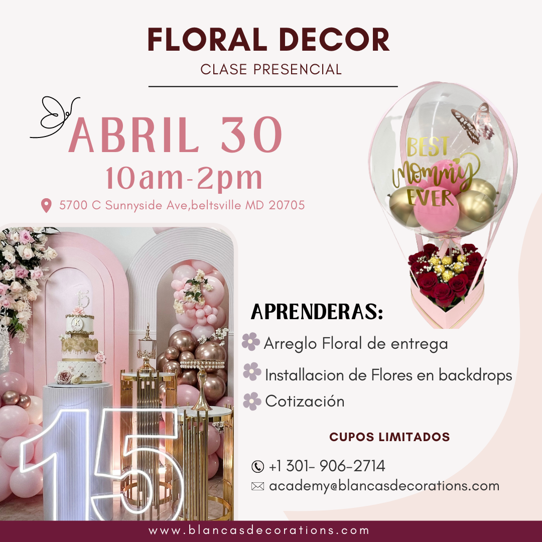 FLORAL DECOR Presencial