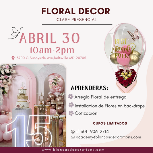 FLORAL DECOR Presencial