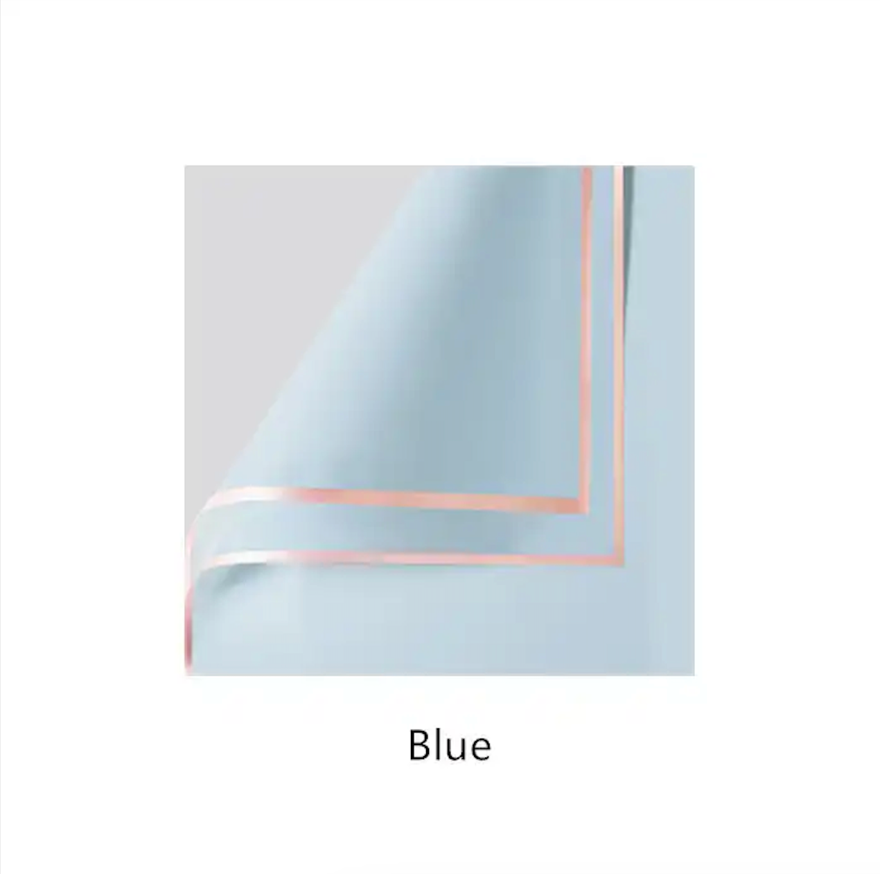 Rose Gold Edge Korean Wrapping Paper – Blanca's Decorations LLC