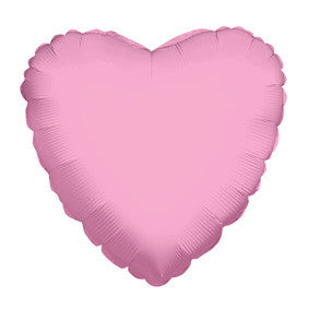 4" Light Pink Heart Foil (1 COUNT )