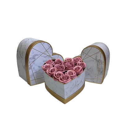 Marble Heart Set 3 Box