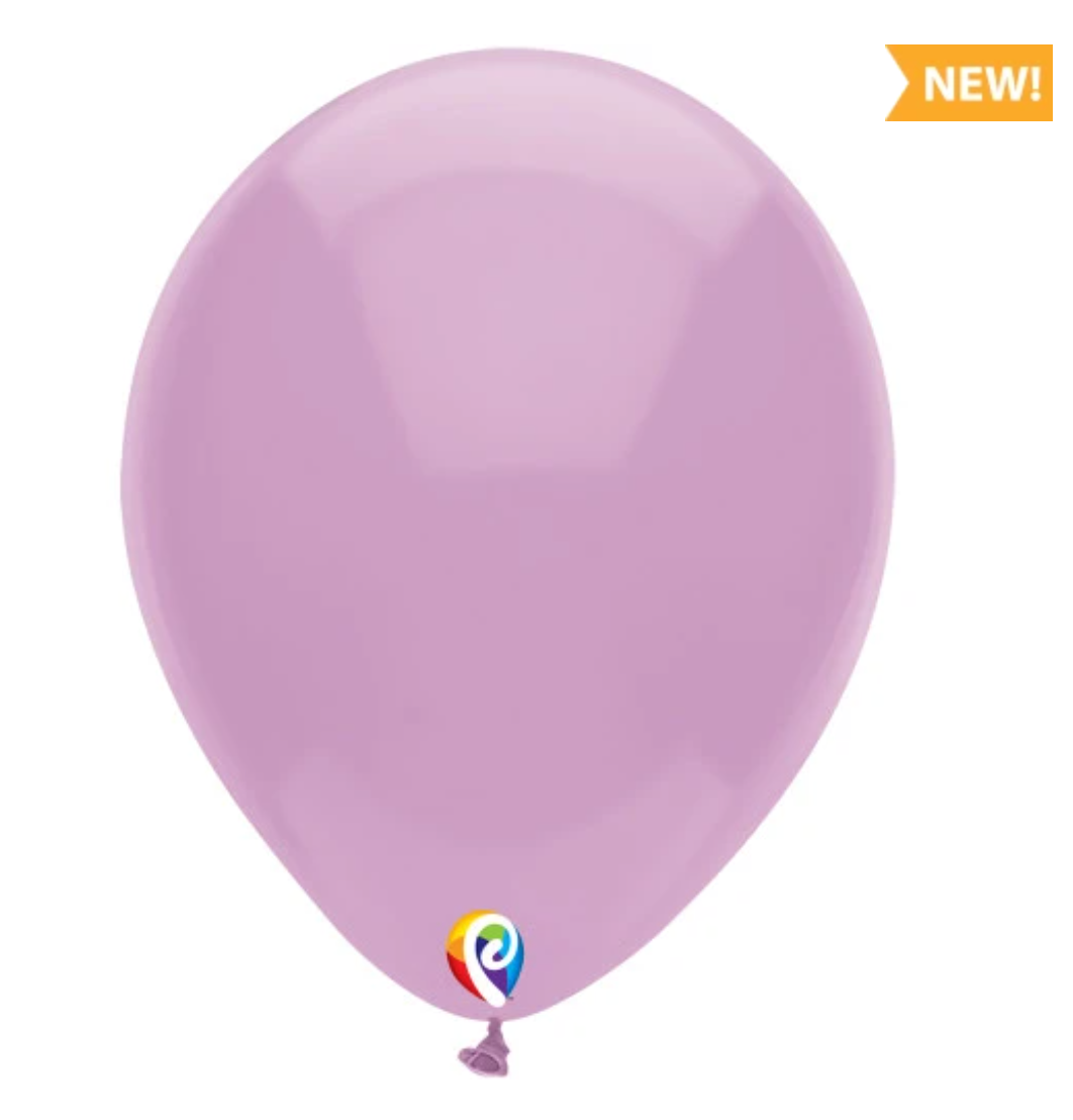 Globos de látex Funsational LILAC de 12" 50 CT