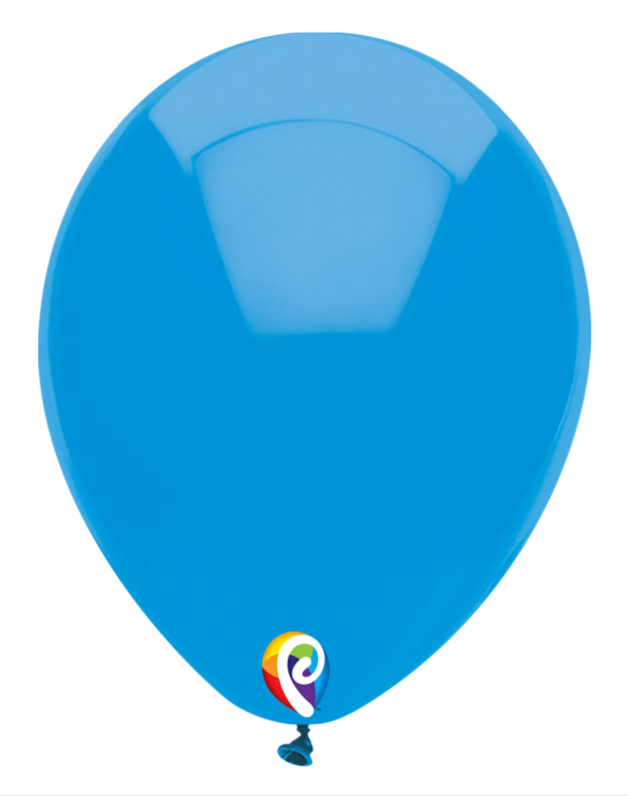 Globos de látex Funsational OCEAN BLUE de 12" (50 CT)