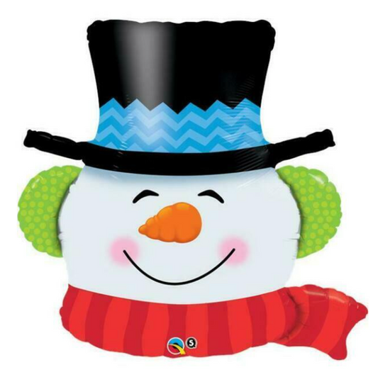 36" smiling snowman