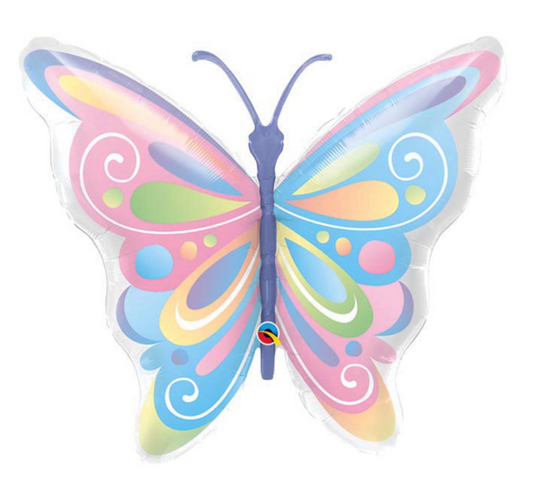 40” Mariposa Colores Pastel