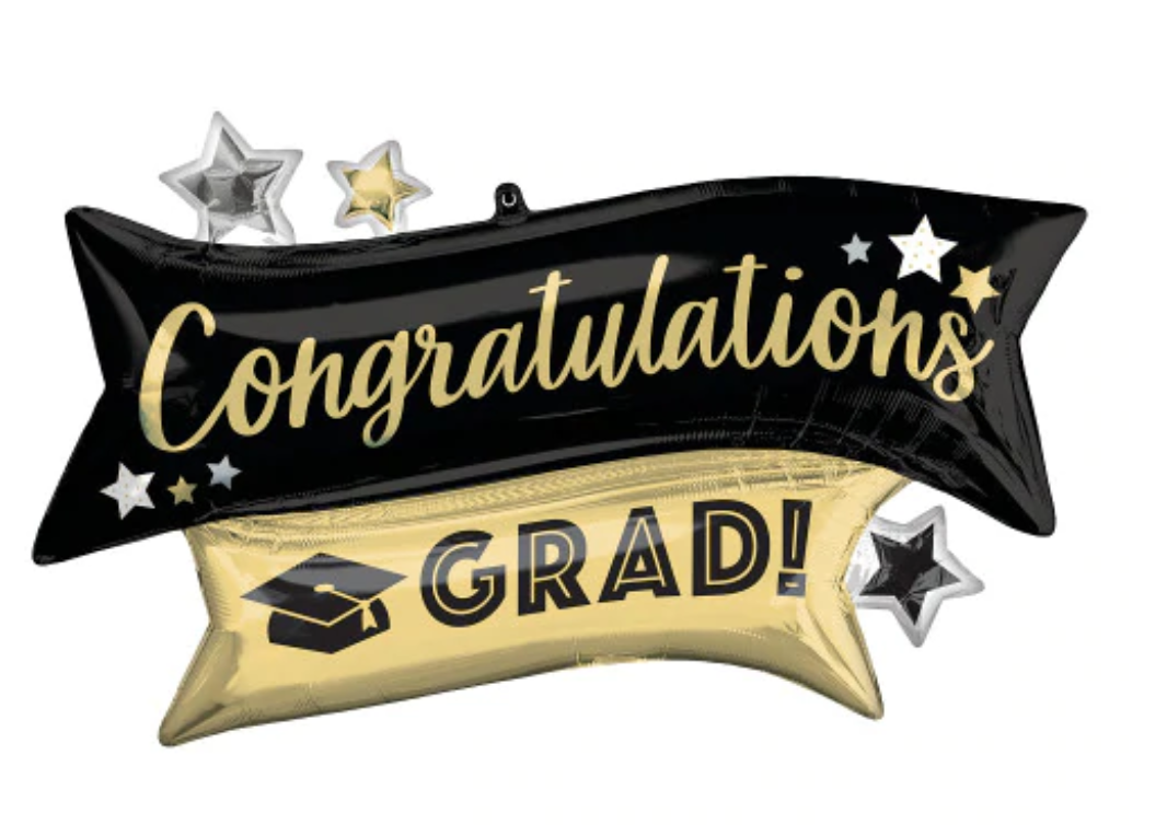 38" Congratulations Grad Foil Balloon