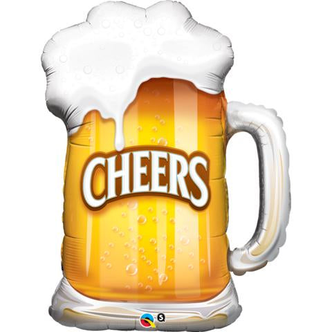 35″ CHEERS! MUG Foil Balloon (1 CT)