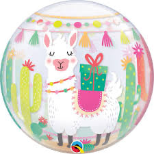 Bubbles 22” Llama Birthday Party (1 CT)