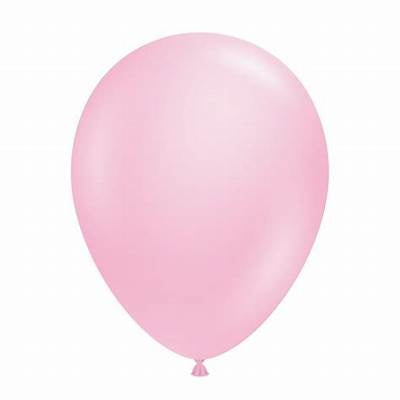 11” Baby Pink Tuftex Balloon (100 CT)
