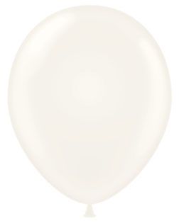 Globos de látex TUFTEX BLANCO de 24" (25 u.)